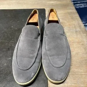 Jack Erwin Gray Suede Loafers Size 11.5 Parker – Jack Erwin main image 3